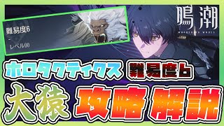 【#鳴潮】激ムズ難易度のホロタクティクス難易度6大猿を完全攻略解説！【#プロジェクトWAVE】