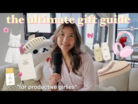 130+ CHRISTMAS GIFT IDEAS ⭐️ productive & aesthetic *that girl* gift guide wishlist 2023