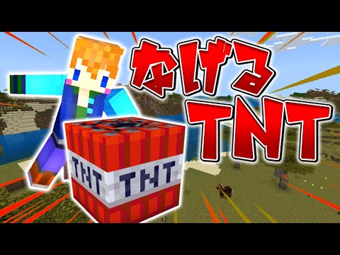 【スイッチ対応】新execute対応！！簡単な投げるTNTの作り方！！【マイクラコマンド】