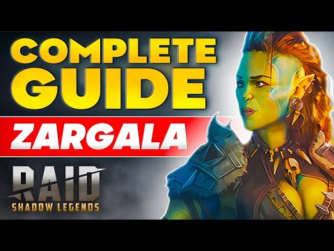 Zargala Raid Shadow Legends⚔️Masteries, Build, Gear 🎁FREE EPIC CHAMPION