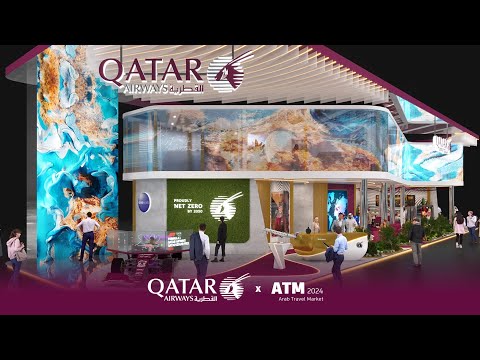 ✈ 𝗧𝗼𝘂𝗿𝗶𝘀𝗺 𝗦𝗵𝗼𝘄  | #3d #exhibitiondesign #essamsoliman #qatarairways  #atmdubai  #runway