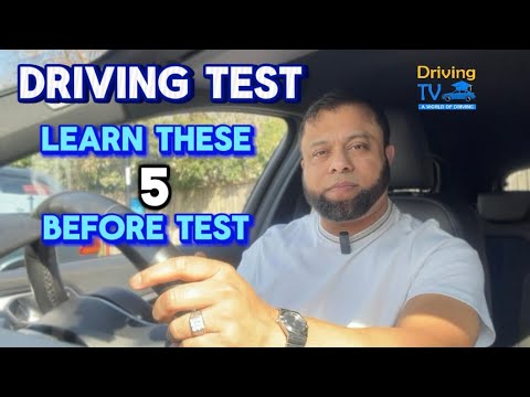 Learn These 5 Before Your Driving Test | Online Course!