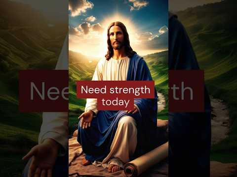 Isaiah 40:31 - Find Strength In God's Presence - #prayer #Jesus #shorts #ytshorts