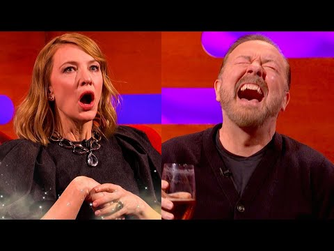 Ricky Gervais' Golden Globe speeches are REALLY hard to forget | The Graham Norton Show