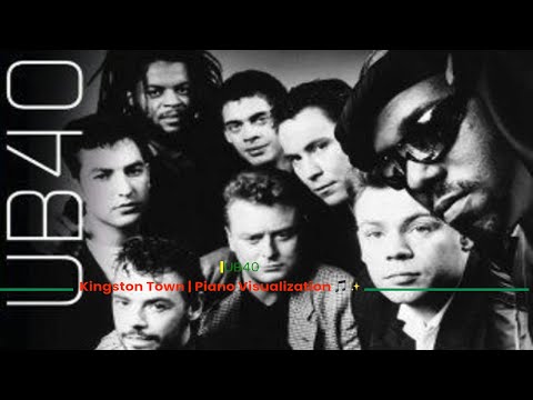 UB40 - Kingston Town | Piano Visualization 🎵✨