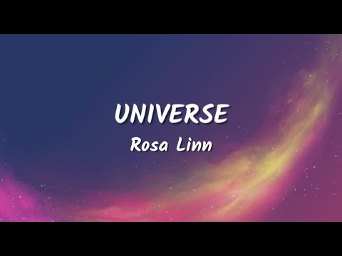 Rosa Linn - Universe (Lyrics Video)