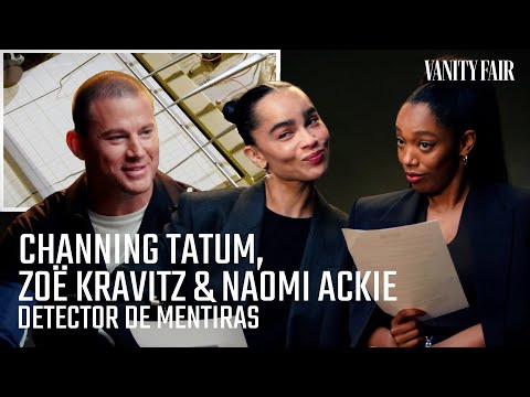 Channing Tatum, Zoë Kravitz y Naomi Ackie se enfrentan al detector de mentiras | Vanity Fair España