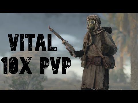 HOW TO PVP ON VITAL 10X - RUST