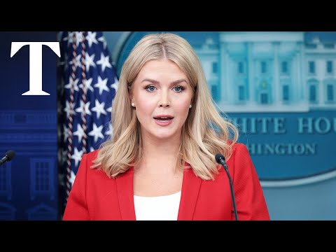 LIVE: Karoline Leavitt hosts White House briefing after Trump speech