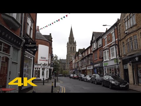 Rugby Walk: Town Centre【4K】