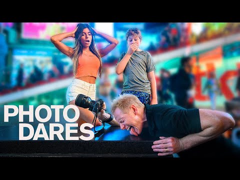 FATHER vs SON Photo Dares