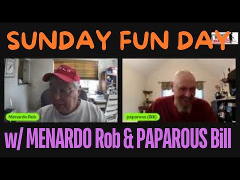 SUNDAY FUN DAY Livestream w/ MENARDO ROB & PAPAROUS! Special Guest METAL DETECTING MERMAID! gaws!