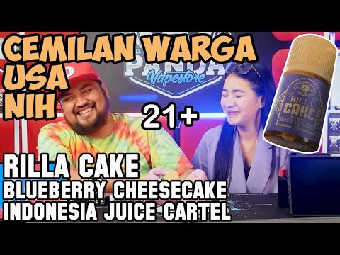 CAKE NYA WARGA USA | RILLA CAKE BLUEBERRY CHEESECAKE by Indonesia Juice Cartel