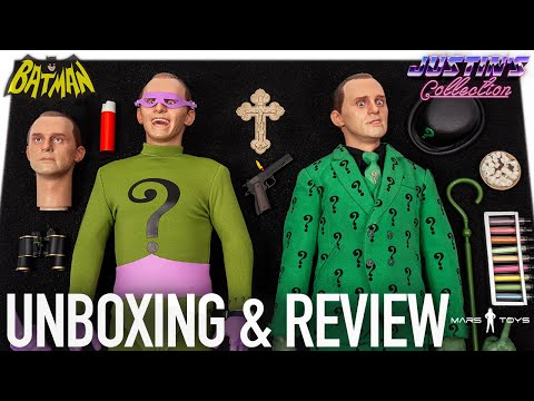 Riddler Batman 1966 Classic TV Series 1/6 Scale Figure Unboxing & Review