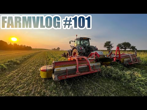 FARMVLOG #101 - Sečeme směsky pro dobytek s FENDT 828 & PÖTTINGER NOVACAT V 10000