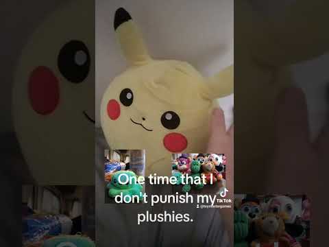 The one time I don't punish my plushies. #youtubeshorts #shorts #shortsvideo