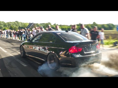 Modified BMW's Leaving BimmerFest, CRAZY Driving - 1200HP E30, 1M V8, M340i, 335i, E36, M2..