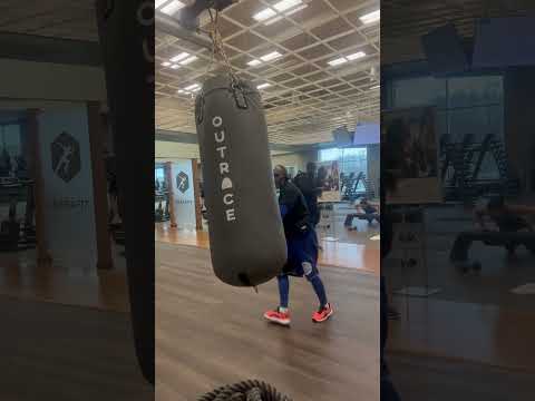 Hook kick ,round kick back fist and reverse punch