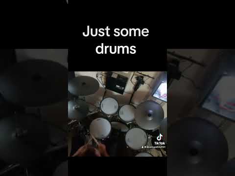 Just some drums.