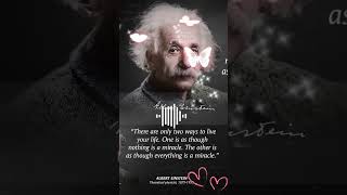 Albert Einstein Quotes | everything is a miracle #shorts #2023 #2023status #taufanNurdianto