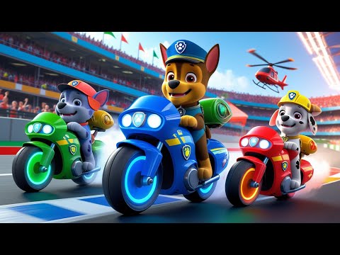 Paw Patrol Ultimate Rescue | CHASE vs MARSHALL's Adventure: Who Will Wins ?!💥Rainbow 3