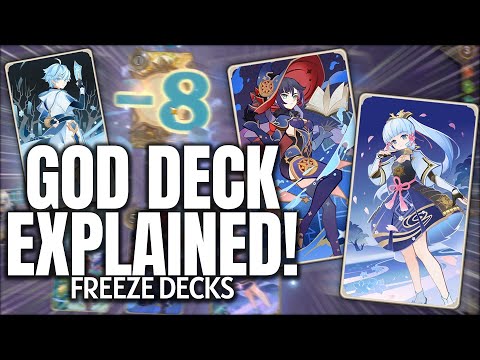 why freeze decks are BROKEN - Genius Invocation TCG | Genshin Impact