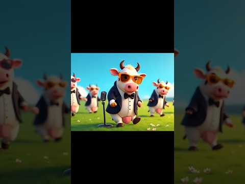 FUNNY COW DANCE 🤣🐮| COW SONG _ COW VIDEOS | DANCING COW | ANIMAL SOUND