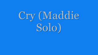 Dance Moms Song Cry (Maddie's Solo)