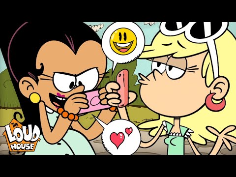 10 Minutes of Loud House Characters Getting Into Tech w/ The Casagrandes 📱😂 | The Loud House