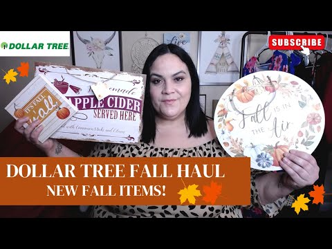 DOLLAR TREE FALL HAUL 2022 | NEW FALL ITEMS!!