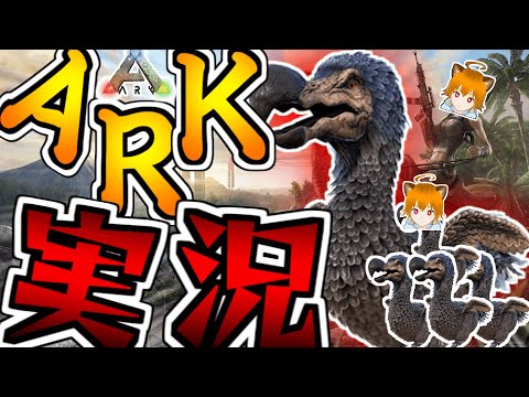 【ARK実況】人生初ark!ドードー達と平和にサバイバル！#3【ゲーム実況】【Vチューバー】【ARK: Survival Evolved】