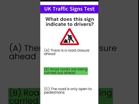 UK Traffic Sign Theory Test 2 | Practice Questions for 2024