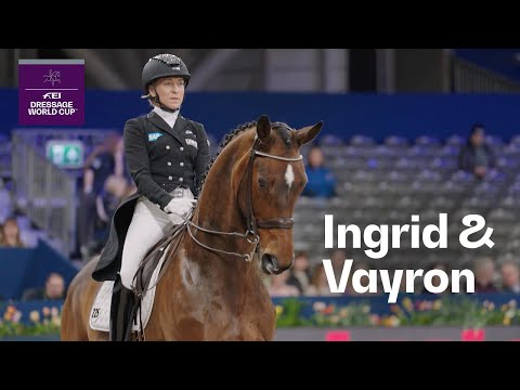 Ingrid Klimke stepping into the spotlight with Vayron NRW 🤩 | FEI Dressage World Cup™ Amsterdam 2025