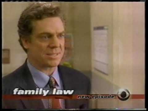 1999 CBS Family Law TV Promo