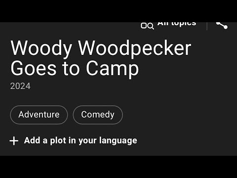 Woody woodpecker 2 gets an OFFICIAL TITLE! Woody Woodpecker Goes To Camp