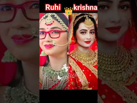 Ruhi 👑 Krishna #dangketv#trendingshort#mannsundar#nath#krushna#love#actress#priyanshishort#subscribe