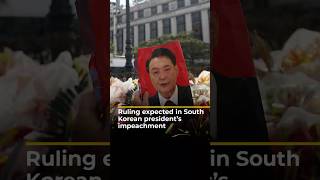 Tight security as ruling expected in South Korean president’s impeachment | AJ #shorts