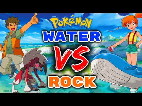 We Only Catch WATER or ROCK Pokemon... Then We FIGHT!