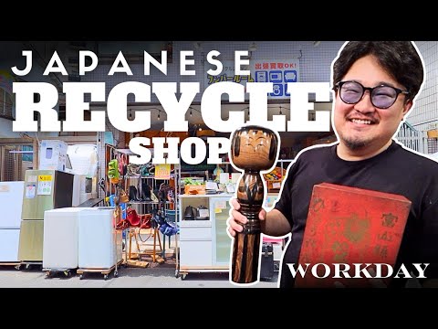 A Workday at a Japanese Secondhand Goods Recycle Shop