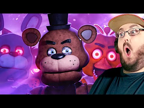 Five Nights at Freddy's Song "This is the Last Night" by JT Music FNAF Movie Rap REACTION!!!