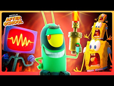 Plankton's Most EVIL Moments 🔥 Plankton: The Movie | Netflix After School