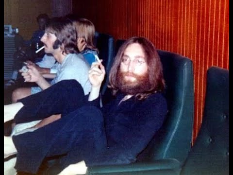 Beatles attend screening of Let It Be in 1969