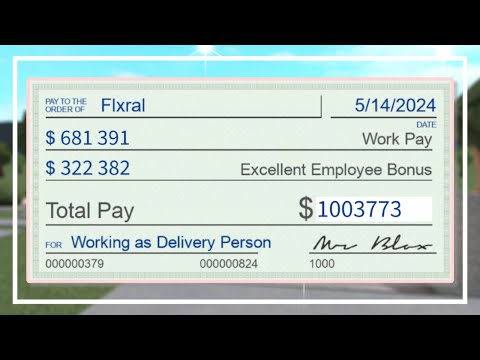 How To Make Money Fast With The New Bloxburg Job System (Roblox)