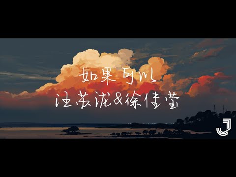 汪苏泷 & 徐佳莹 - 如果可以 【动态歌词 Lyrics】