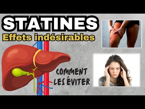 STATINES et leurs EFFETS INDÉSIRABLES - Atorvastatine, Simvastatine, Pravastatine, Fluvastatine