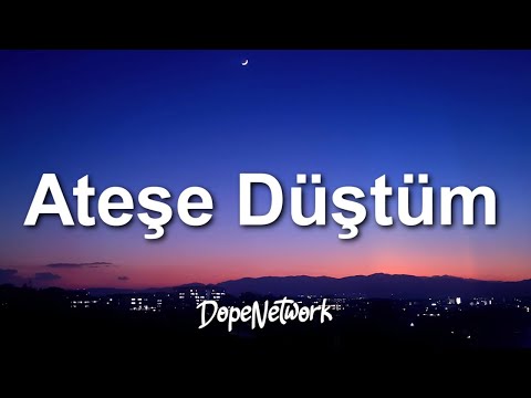 Mert Demir - Ateşe Düştüm (Sözleri/Lyrics)