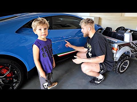 Tydus SCRATCHED Jake's Lambo! *HE GOT MAD*