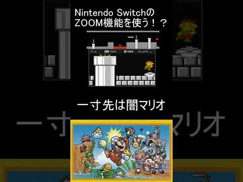 8-4 一寸先は闇マリオ Nintendo SwitchのZOOM機能を使う！？ ZOOM MARIO