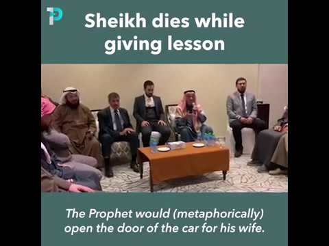 Sheikh Dies While Giving Lesson [LISTEN TO HIS LAST WORDS]