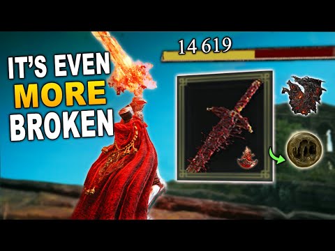 From Software made this Blasphemous Blade Build EVEN MORE Broken! Best Build Guide Elden Ring DLC